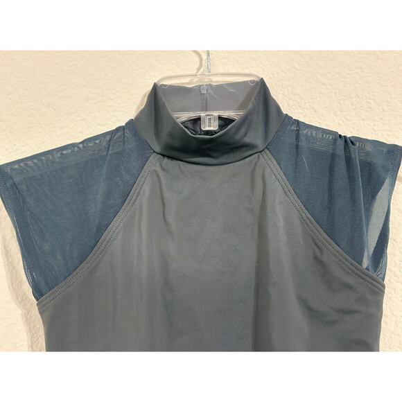 Balera Mesh/Lycra body suit/leotard, Large - Picture 2 of 4